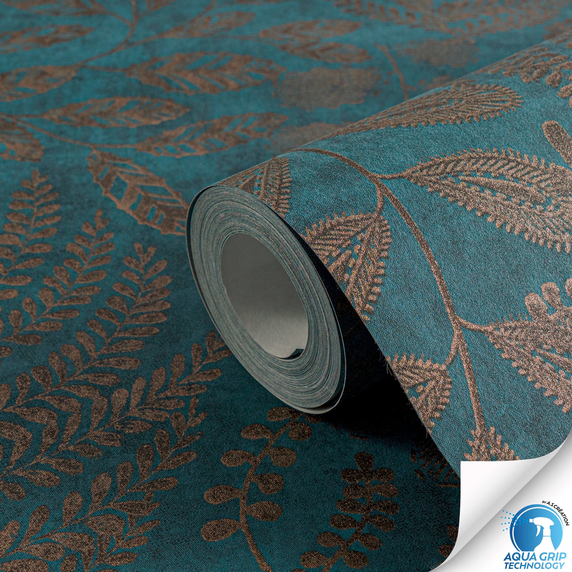 High-quality wallpaper from the WOW collection in blue 