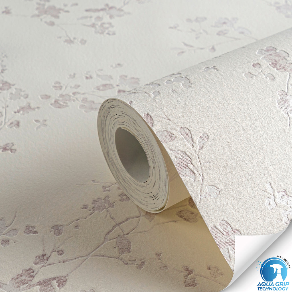 High-quality wallpaper from the WOW collection in white 