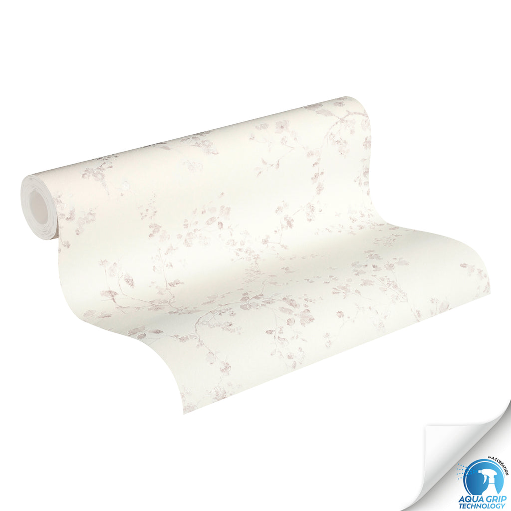 High-quality wallpaper from the WOW collection in white 