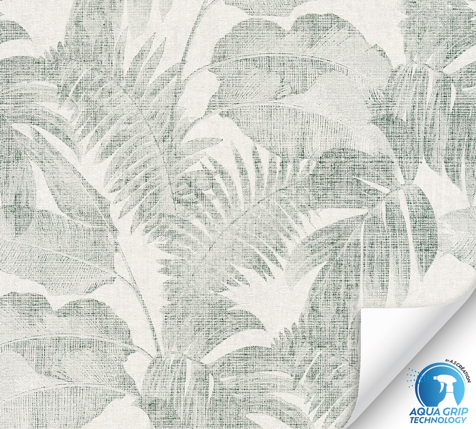 High-quality wallpaper from the WOW collection in green 