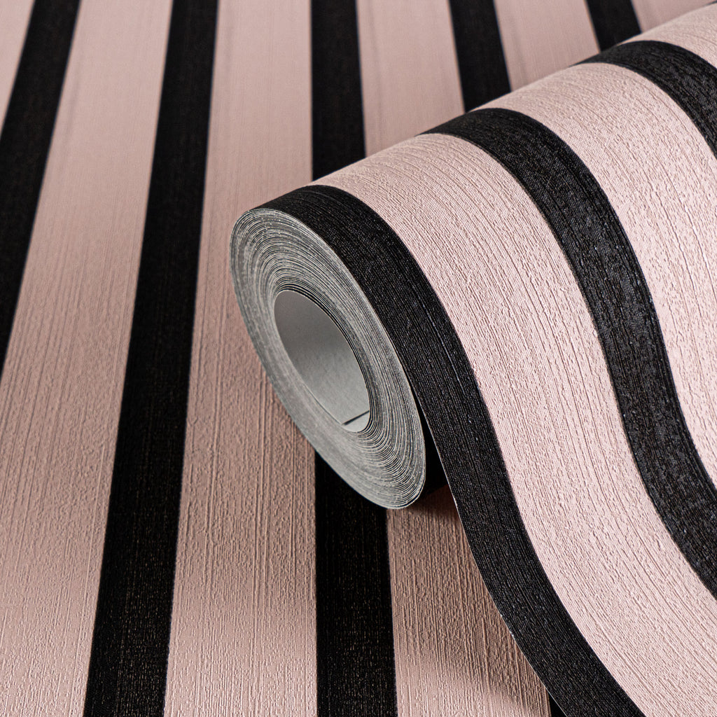 High-quality Non-Woven Wallpaper Pink Building