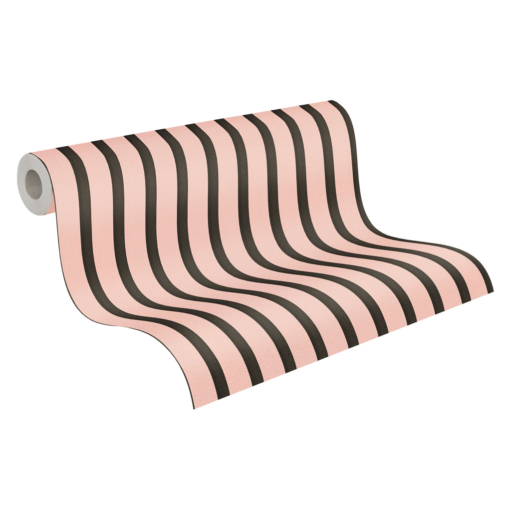 High-quality Non-Woven Wallpaper Pink Building