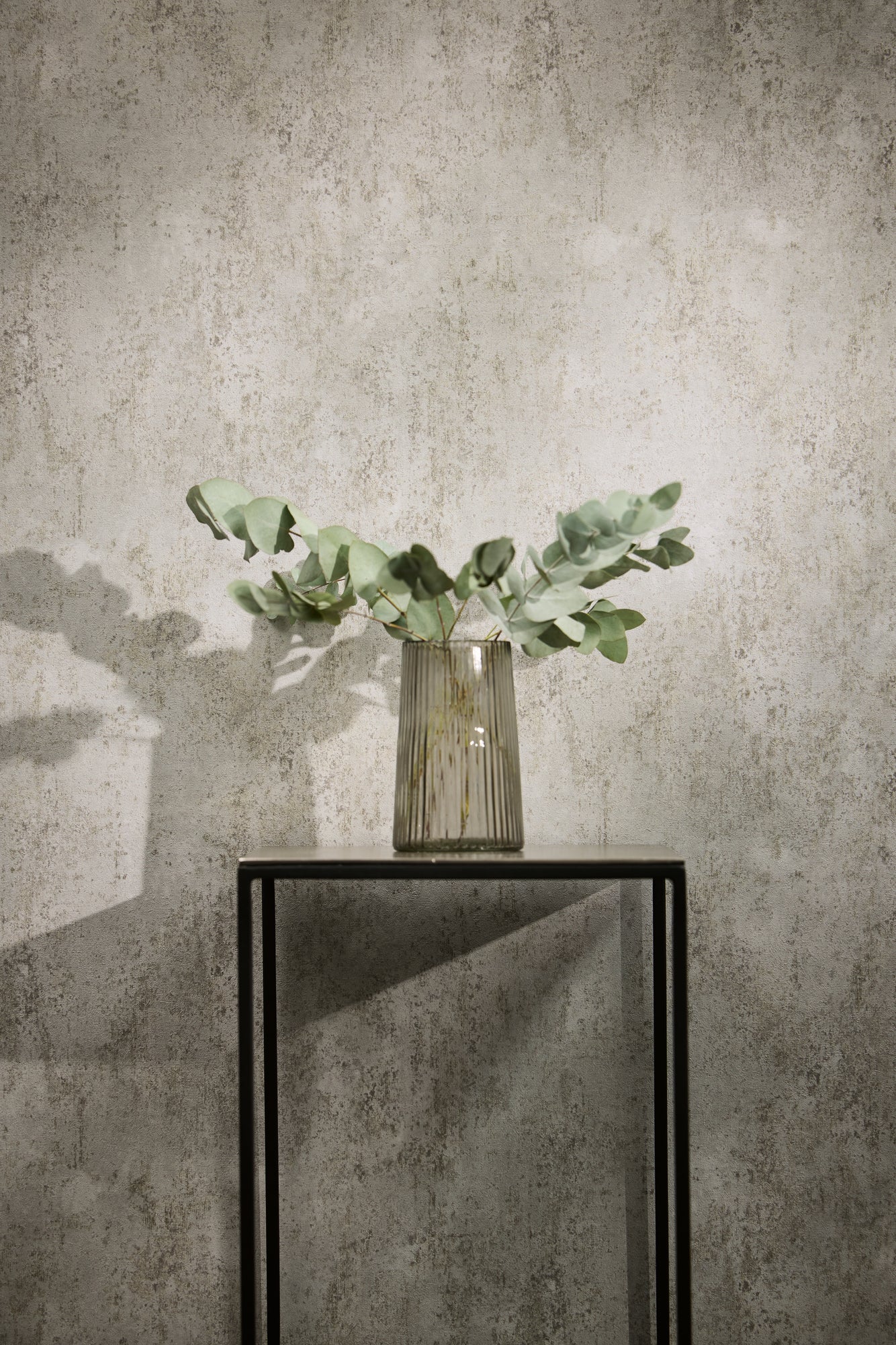 High-Quality Non-Woven Wallpaper Grey Texture