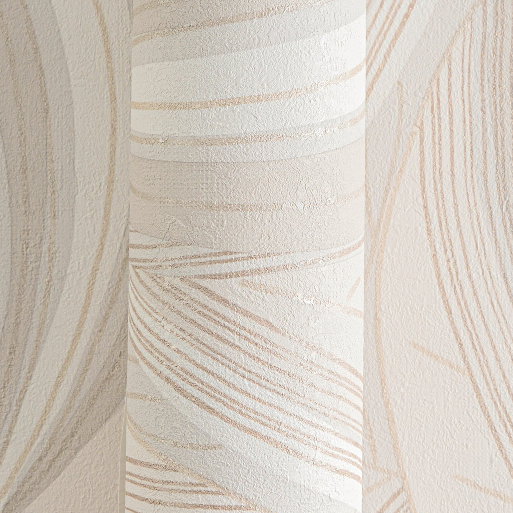 High-Quality Non-Woven Wallpaper Cream Floral