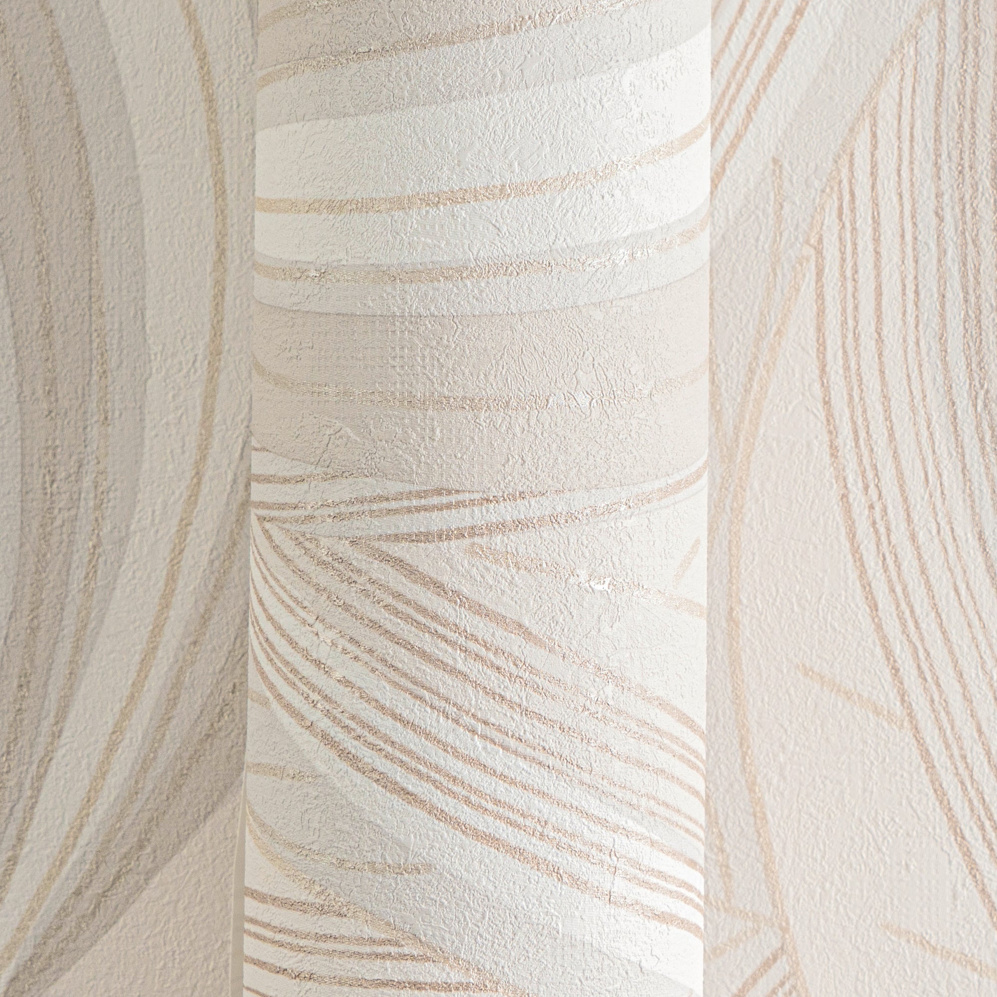 High-Quality Non-Woven Wallpaper Cream Floral