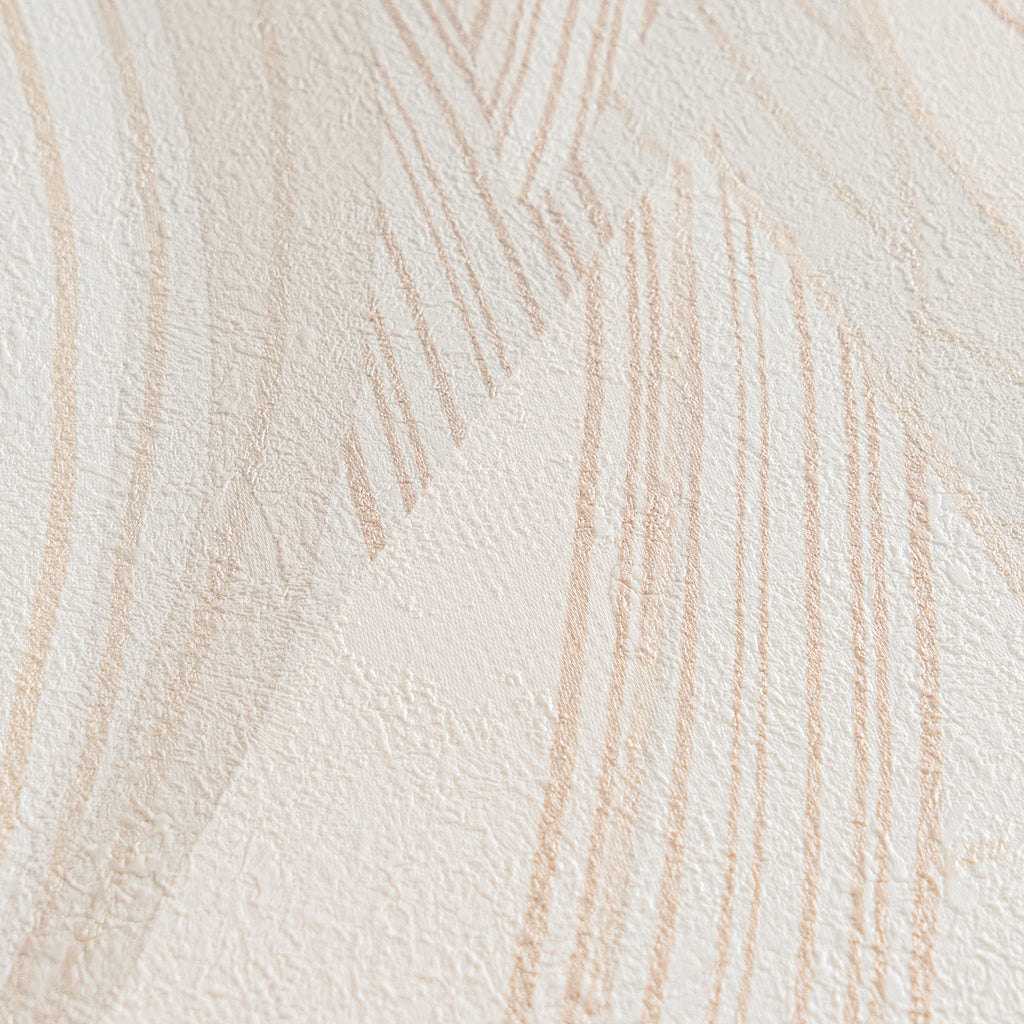 High-Quality Non-Woven Wallpaper Cream Floral