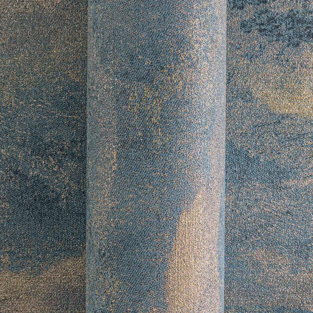 Hochwertige Vliestapete Blau Abstrakt