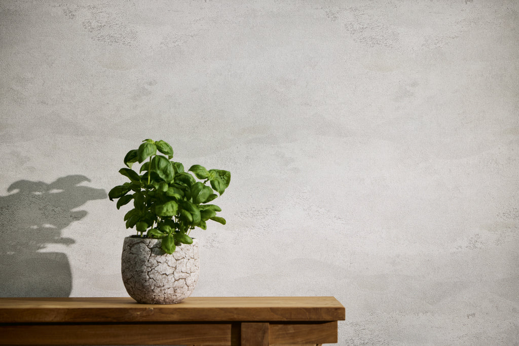 High-Quality Non-Woven Wallpaper White Abstract
