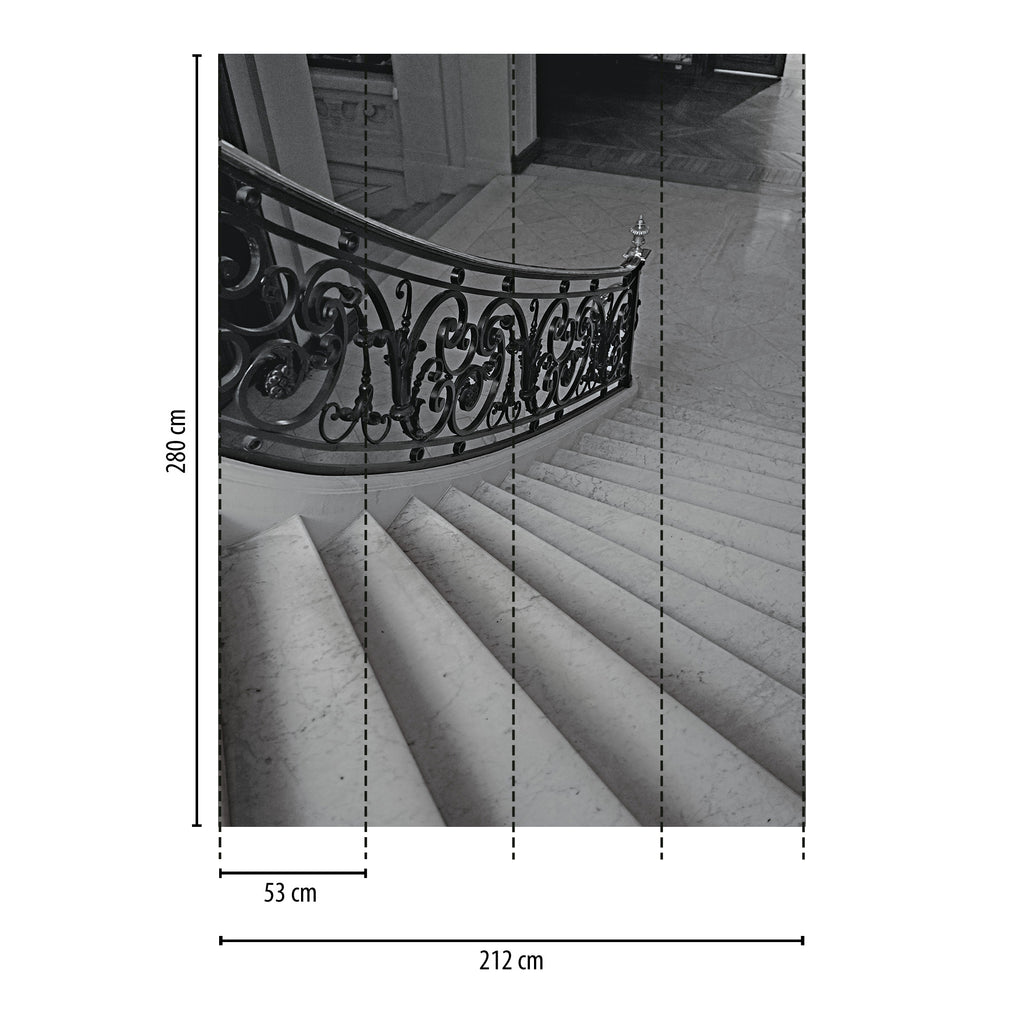 High-Quality Photo Wallpaper Grey Classic