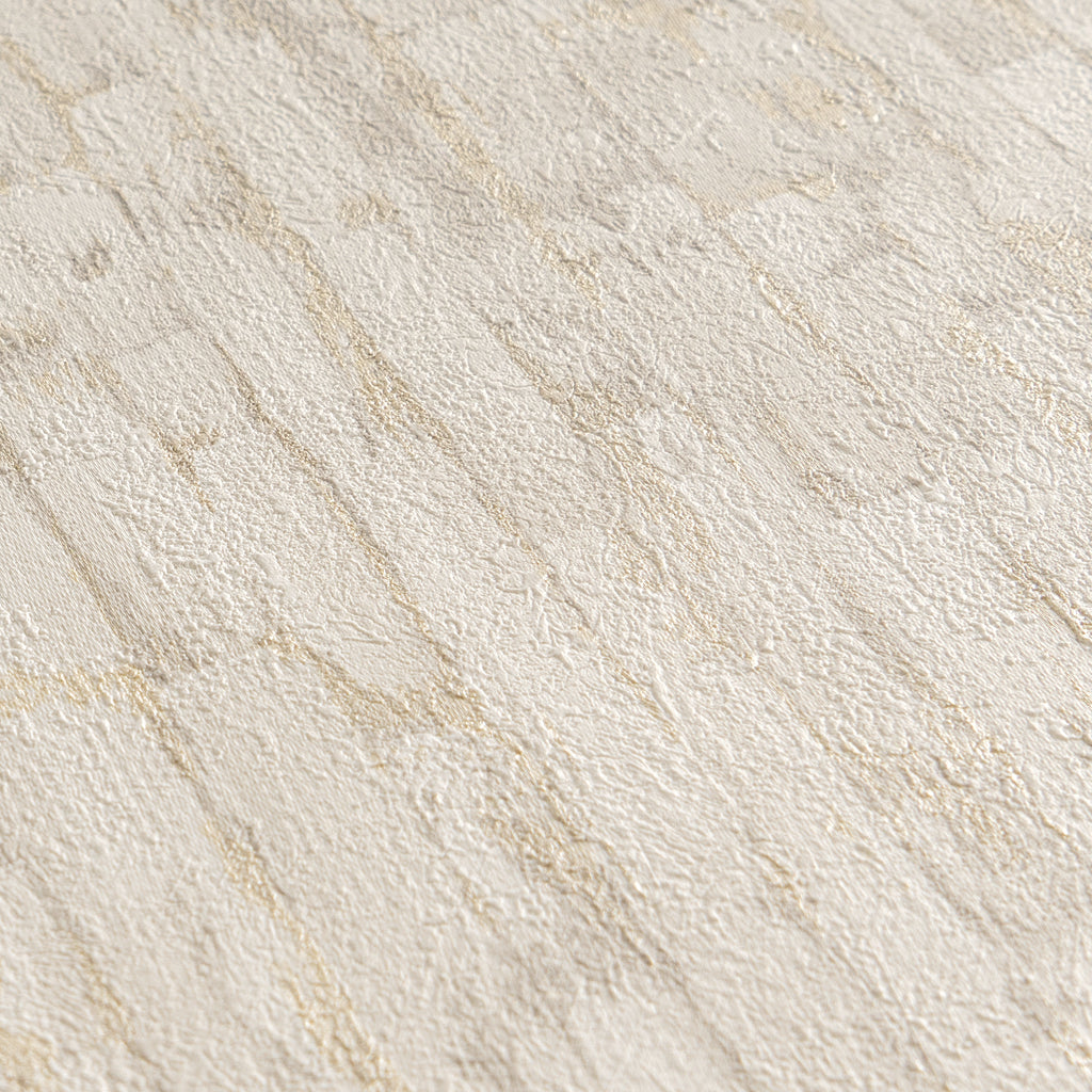 Hochwertige Vliestapete Creme Modern