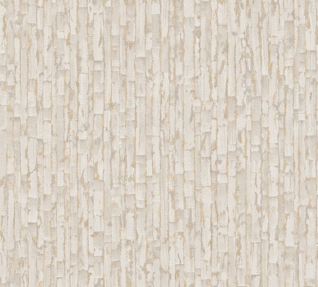 Hochwertige Vliestapete Creme Modern