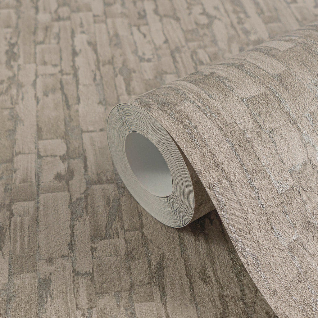 High-Quality Non-Woven Wallpaper Beige Modern