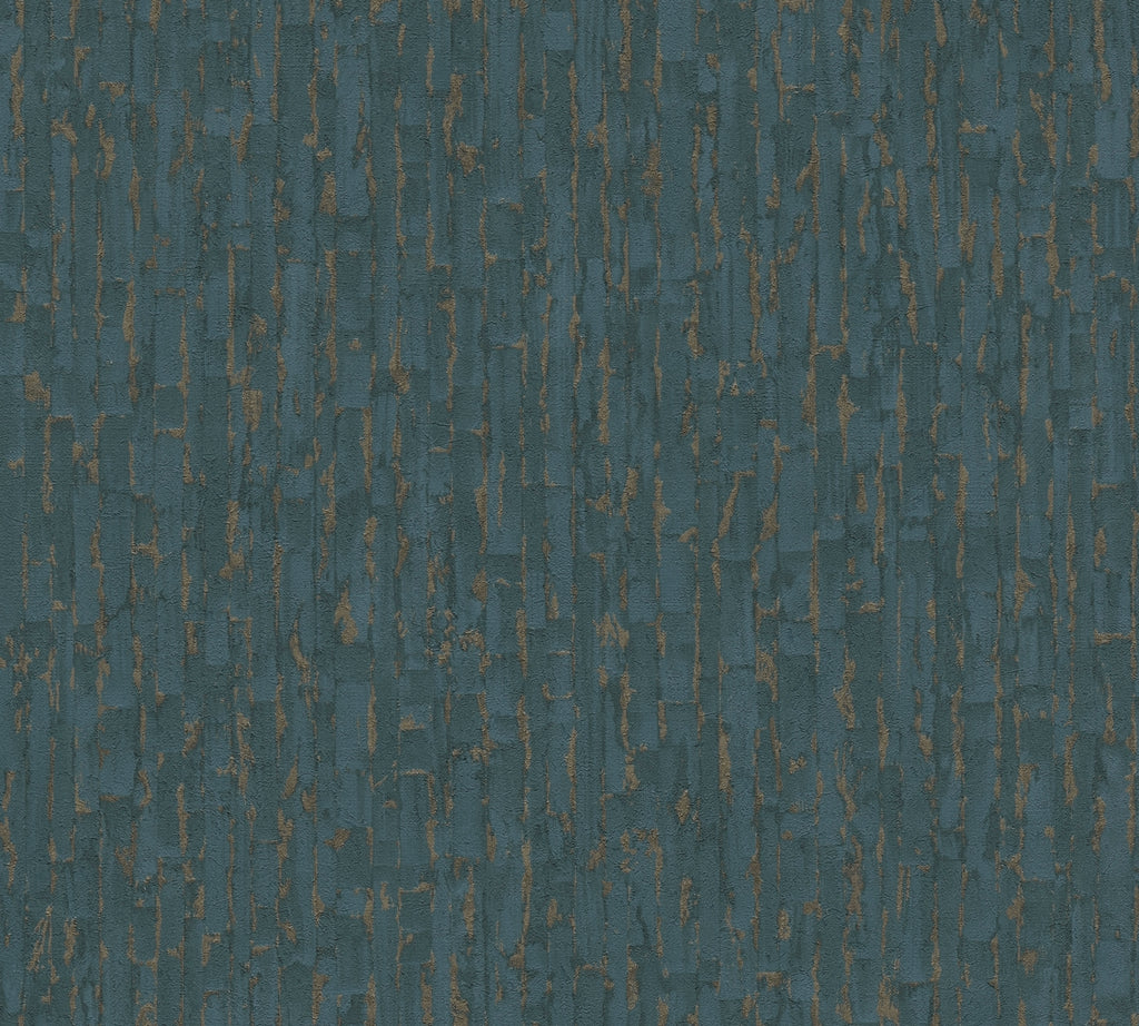Hochwertige Vliestapete Blau Modern