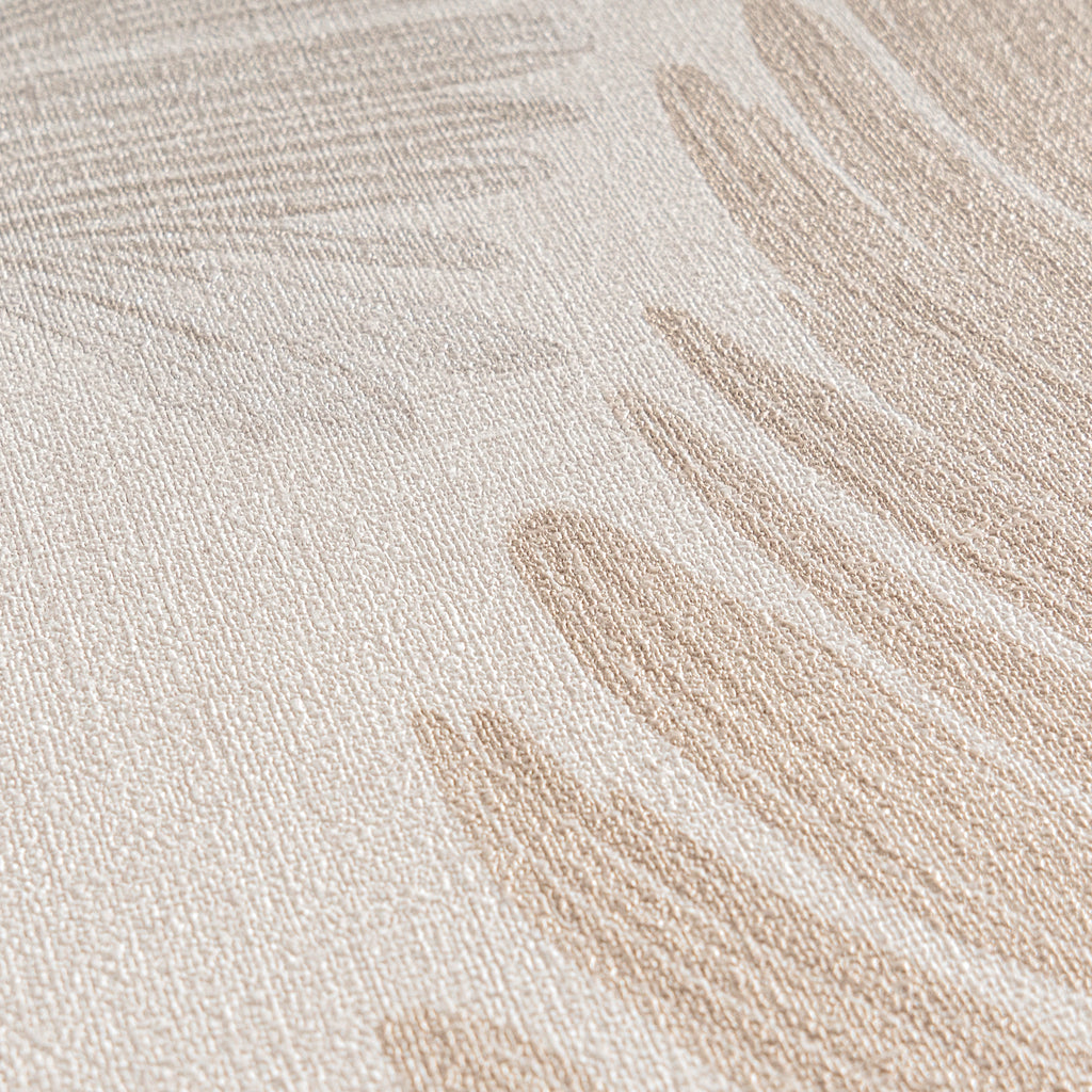 High-Quality Non-Woven Wallpaper Cream Floral
