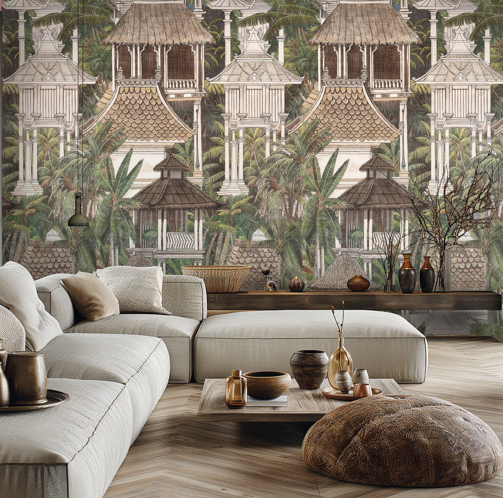 Premium Photo Wallpaper Brown Asian