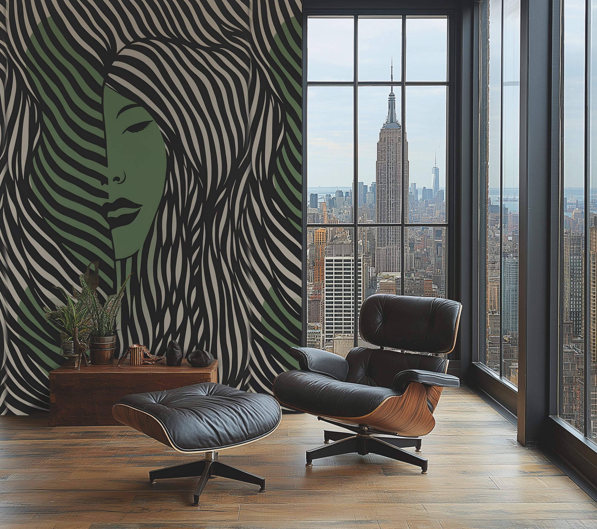 High-Quality Photo Wallpaper Cream Abstract