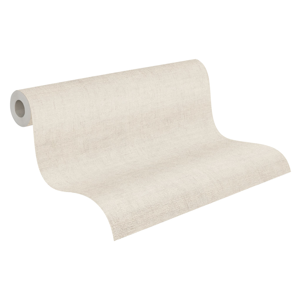 Hochwertige Vliestapete Beige Struktur