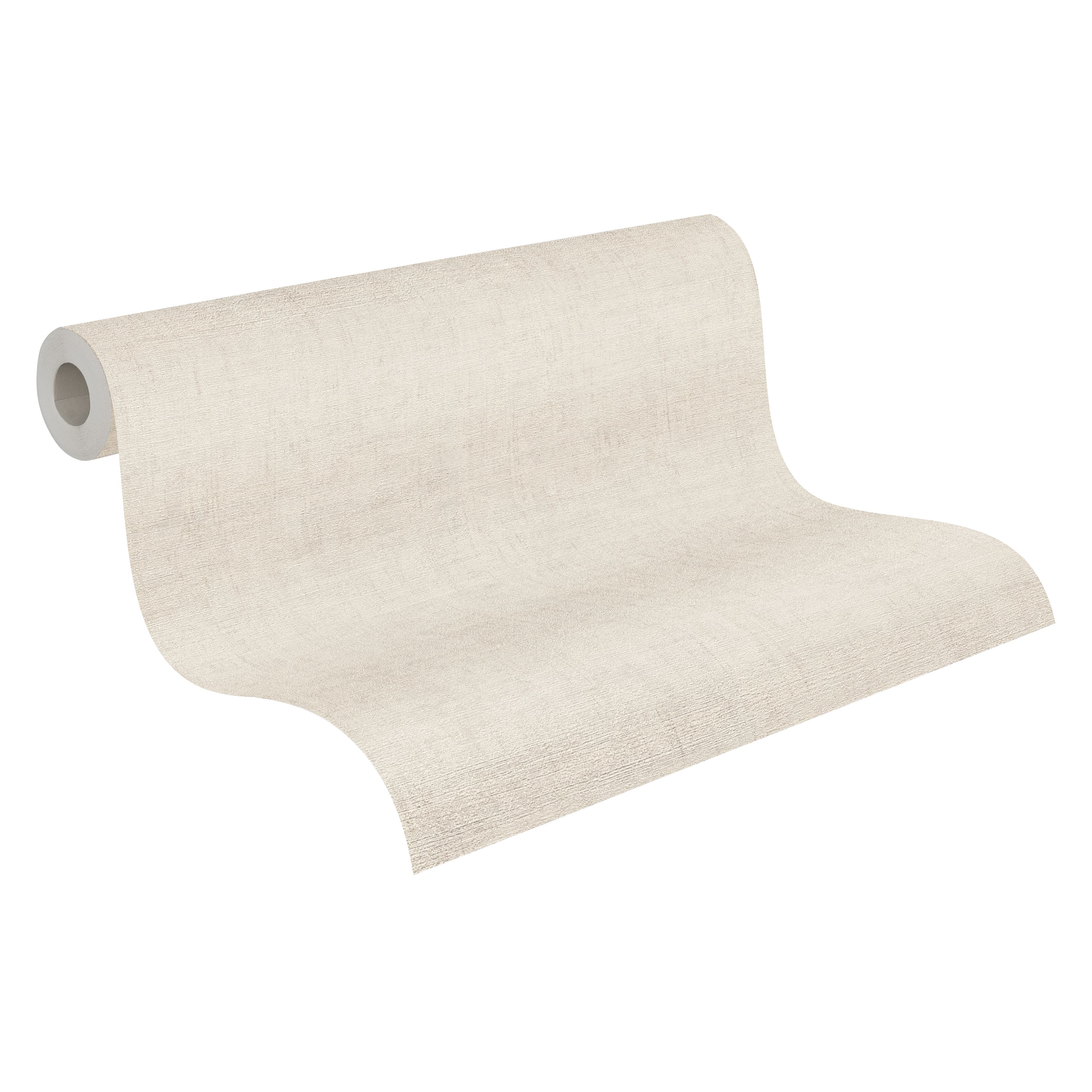 Hochwertige Vliestapete Beige Struktur