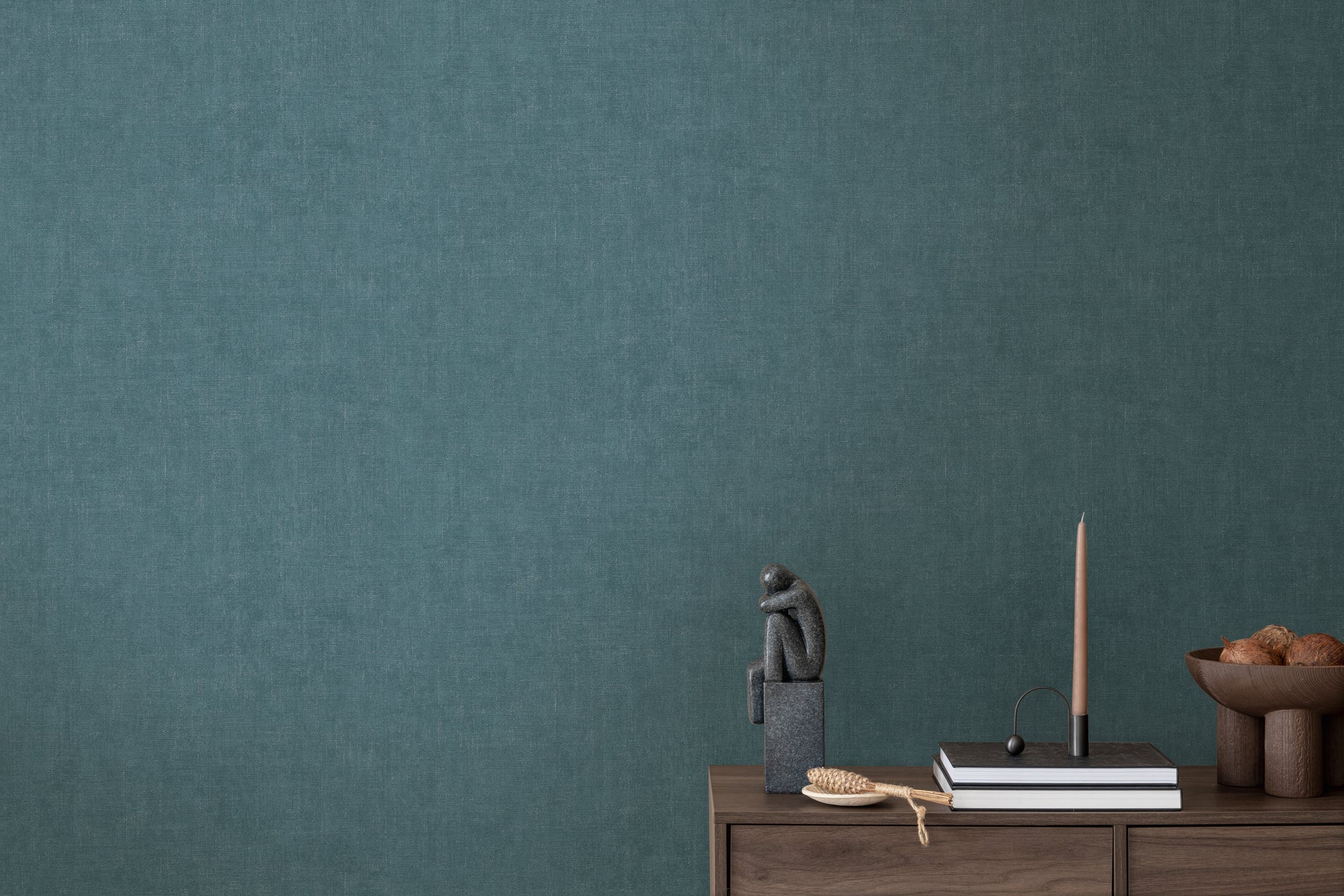 Premium Non-Woven Wallpaper Blue Texture