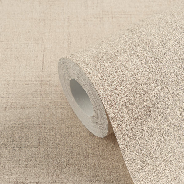 Hochwertige Vliestapete Beige Struktur