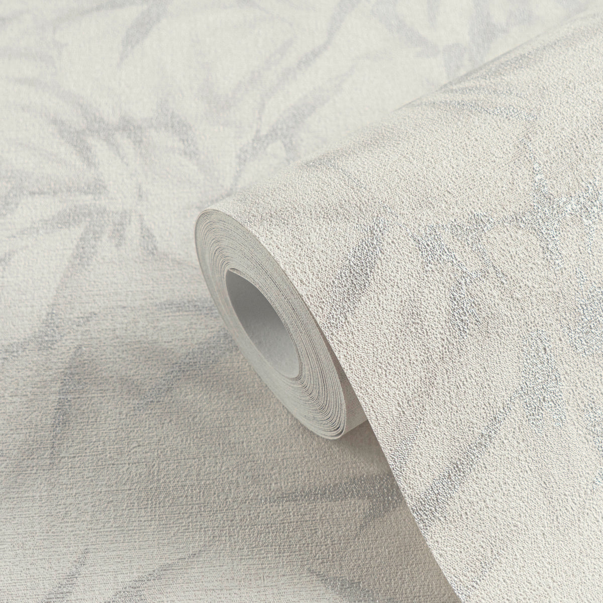 Hochwertige Vliestapete Creme Floral