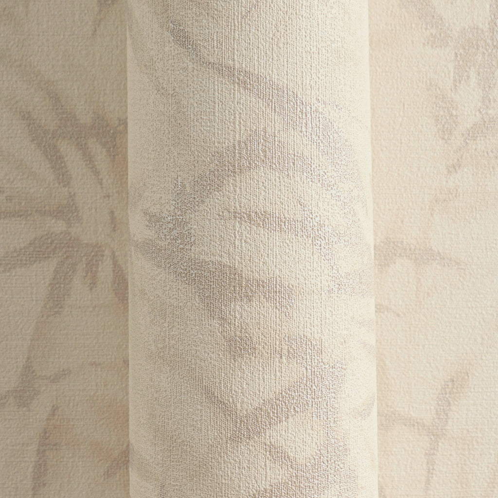 Hochwertige Vliestapete Beige Floral
