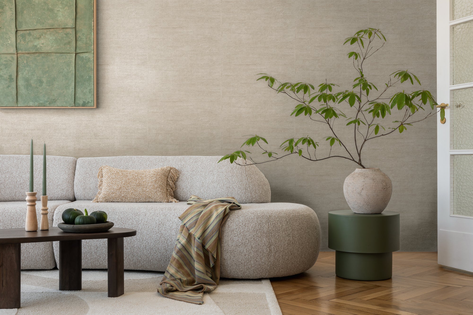 High-quality wallpaper from the History of Art 2 collection in brown 