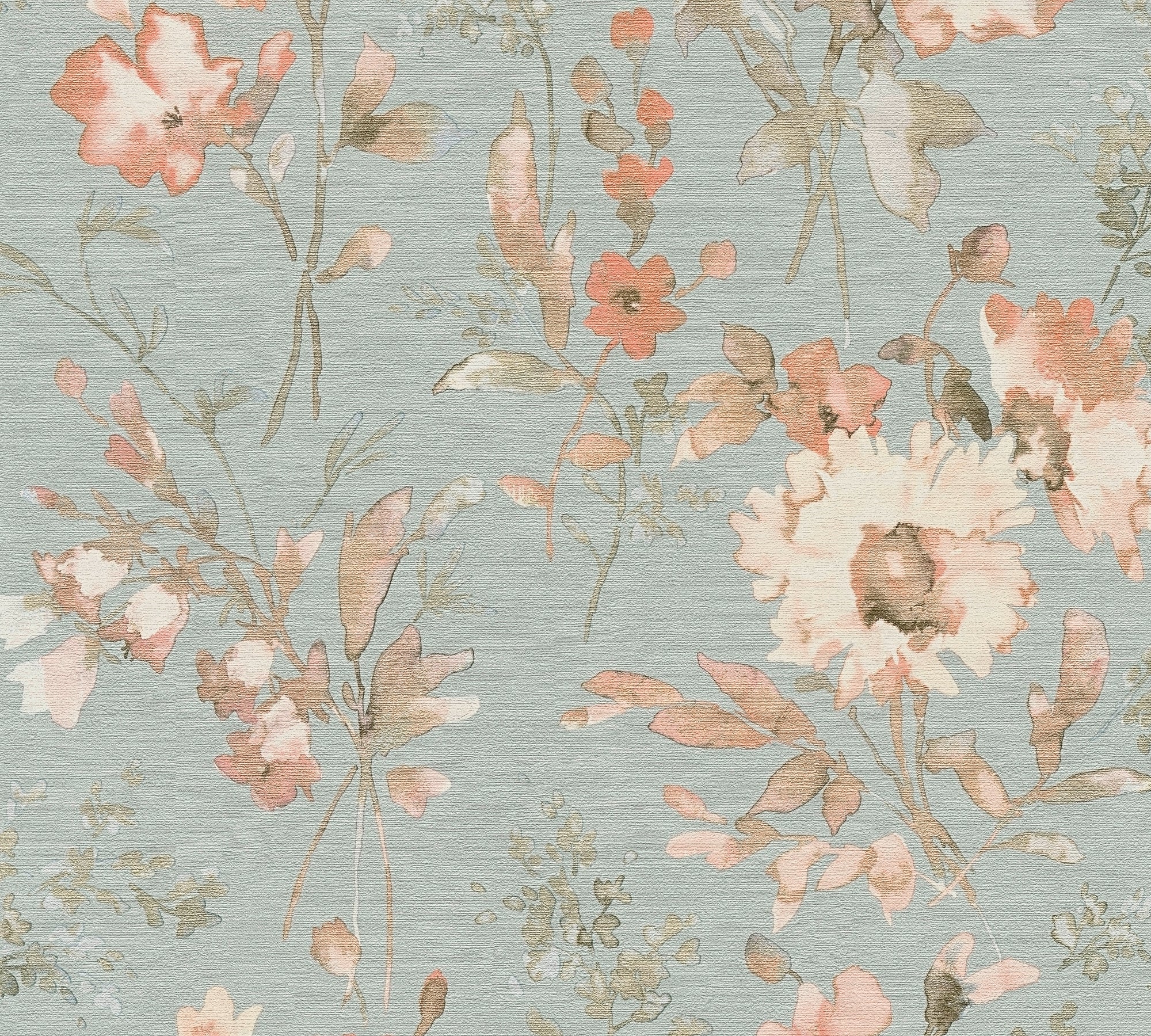 Hochwertige  Tapete aus der Kollektion CosmoLiving in Blau