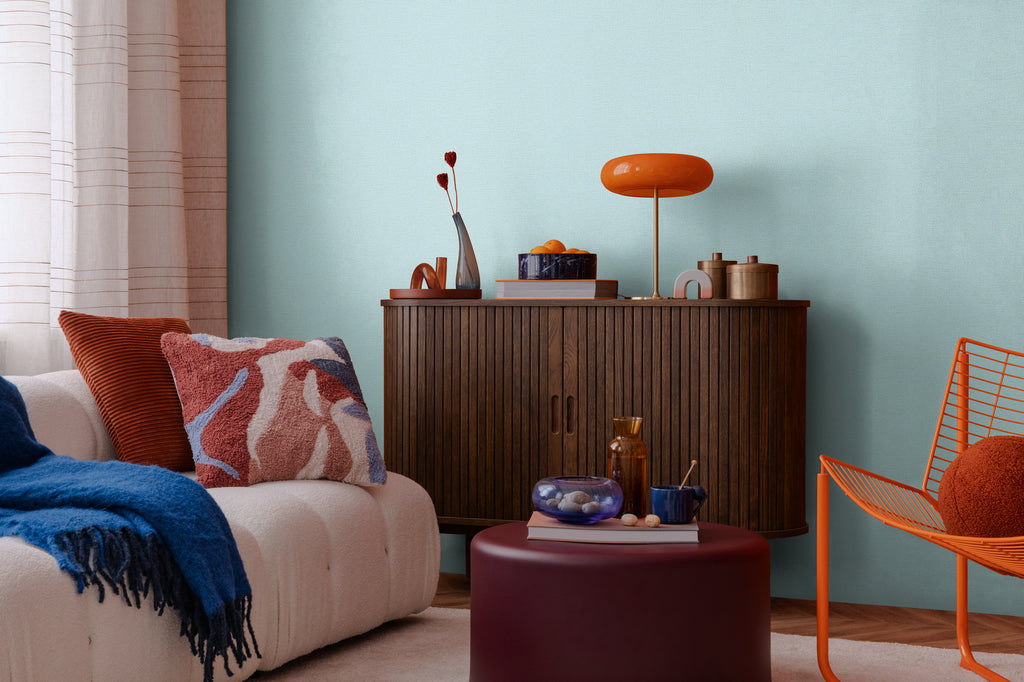 Hochwertige  Tapete aus der Kollektion CosmoLiving in Blau