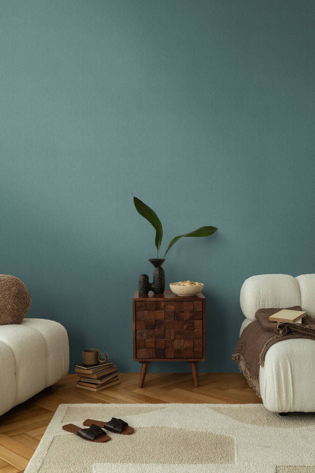 High-quality wallpaper from the CosmoLiving collection in green 