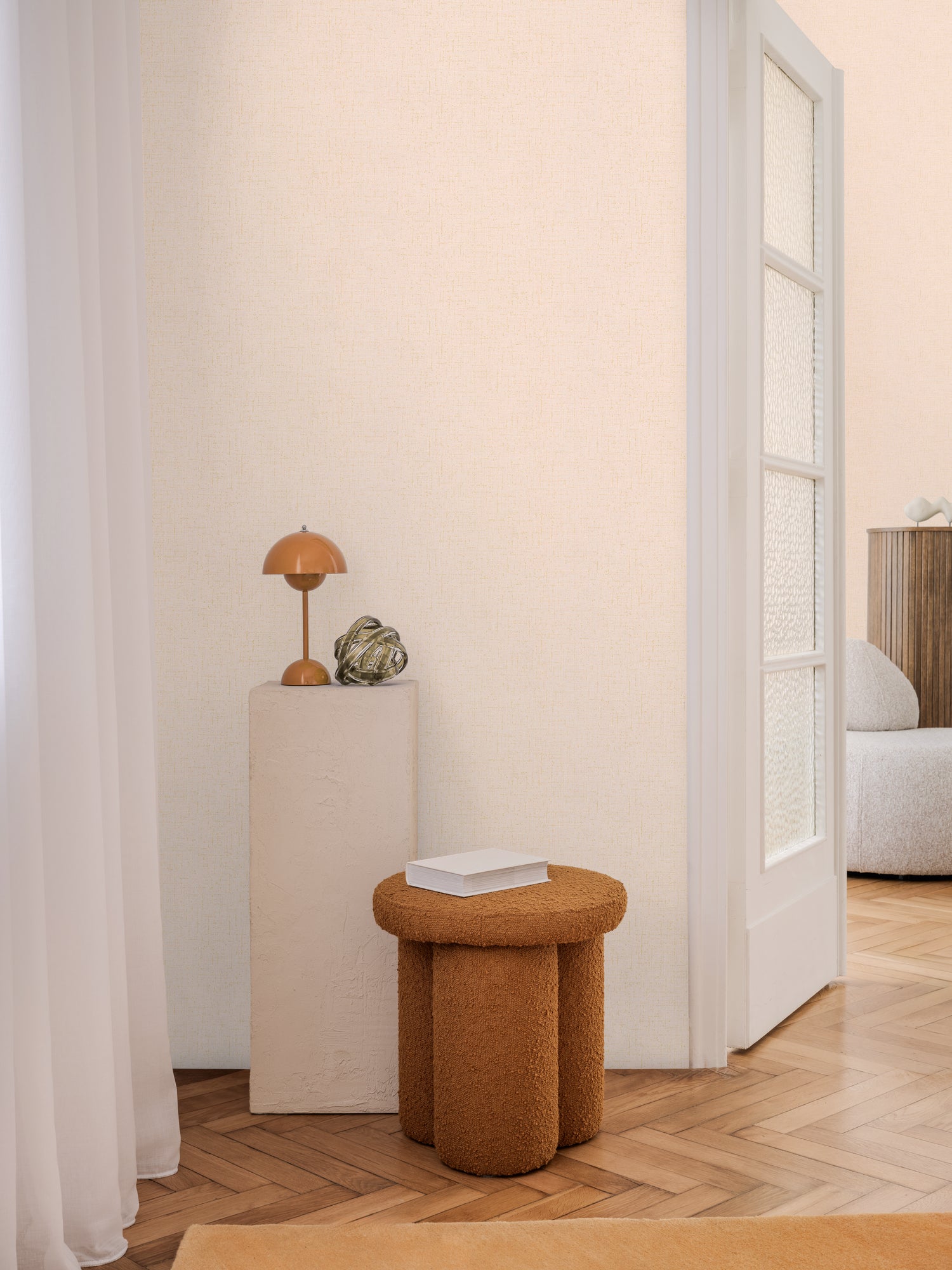 Hochwertige  Tapete aus der Kollektion CosmoLiving in Rosa