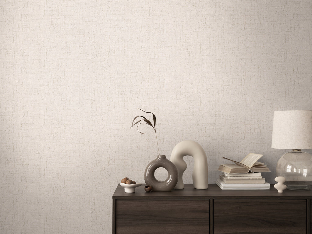 Hochwertige  Tapete aus der Kollektion CosmoLiving in Weiß