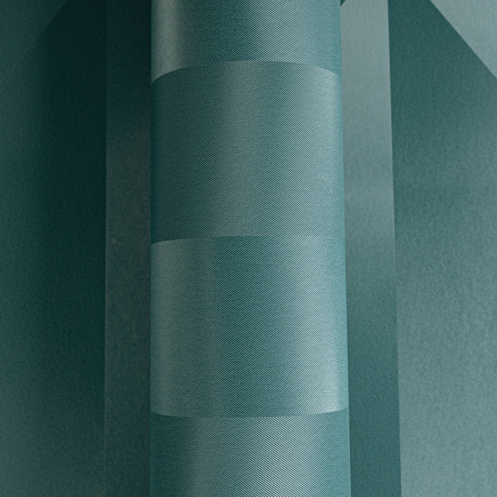 High-Quality Blue 3D Non-Woven Wallpaper