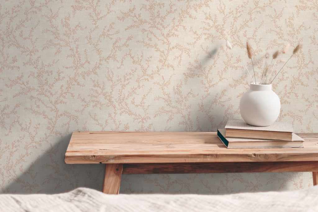 Premium Non-Woven Wallpaper Cream Natural