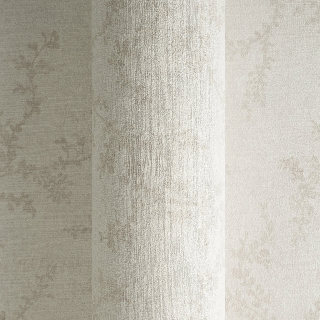 Hochwertige Vliestapete Creme Natur