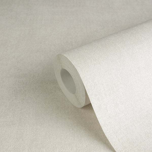 Hochwertige Vliestapete Creme Unitapete