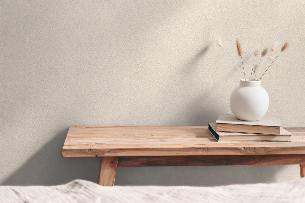 High-Quality Non-Woven Wallpaper White Texture