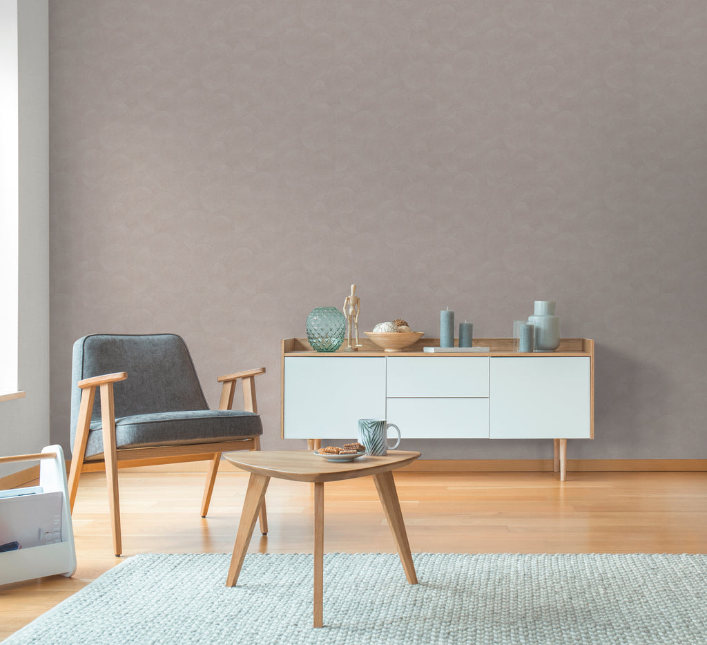 Hochwertige Vliestapete Beige Natur