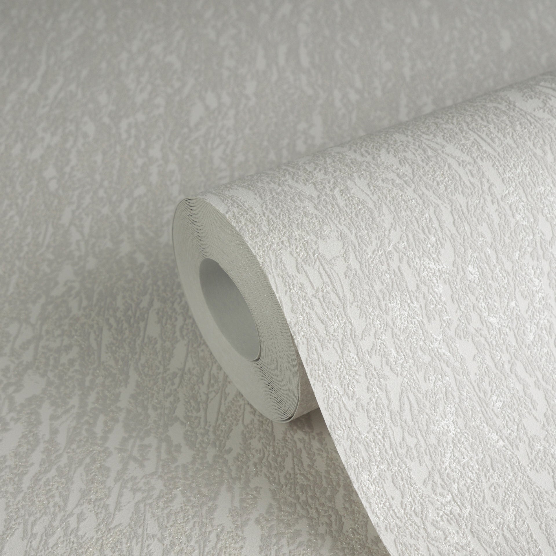 High-quality wallpaper from the Hygge III collection in grey 