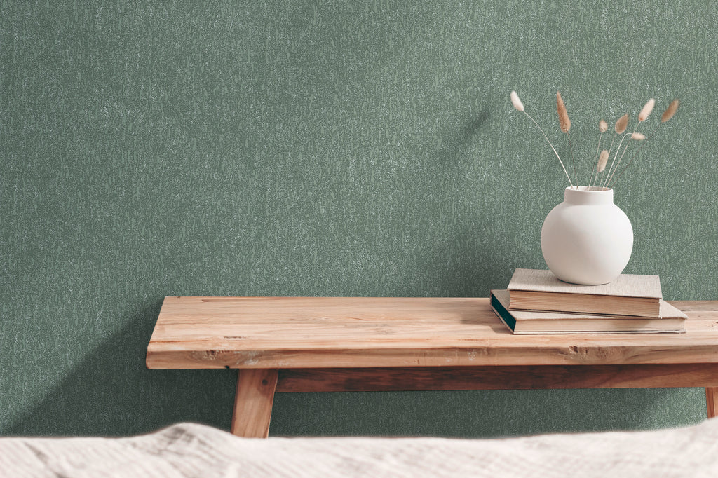 High-quality wallpaper from the Hygge III collection in green 