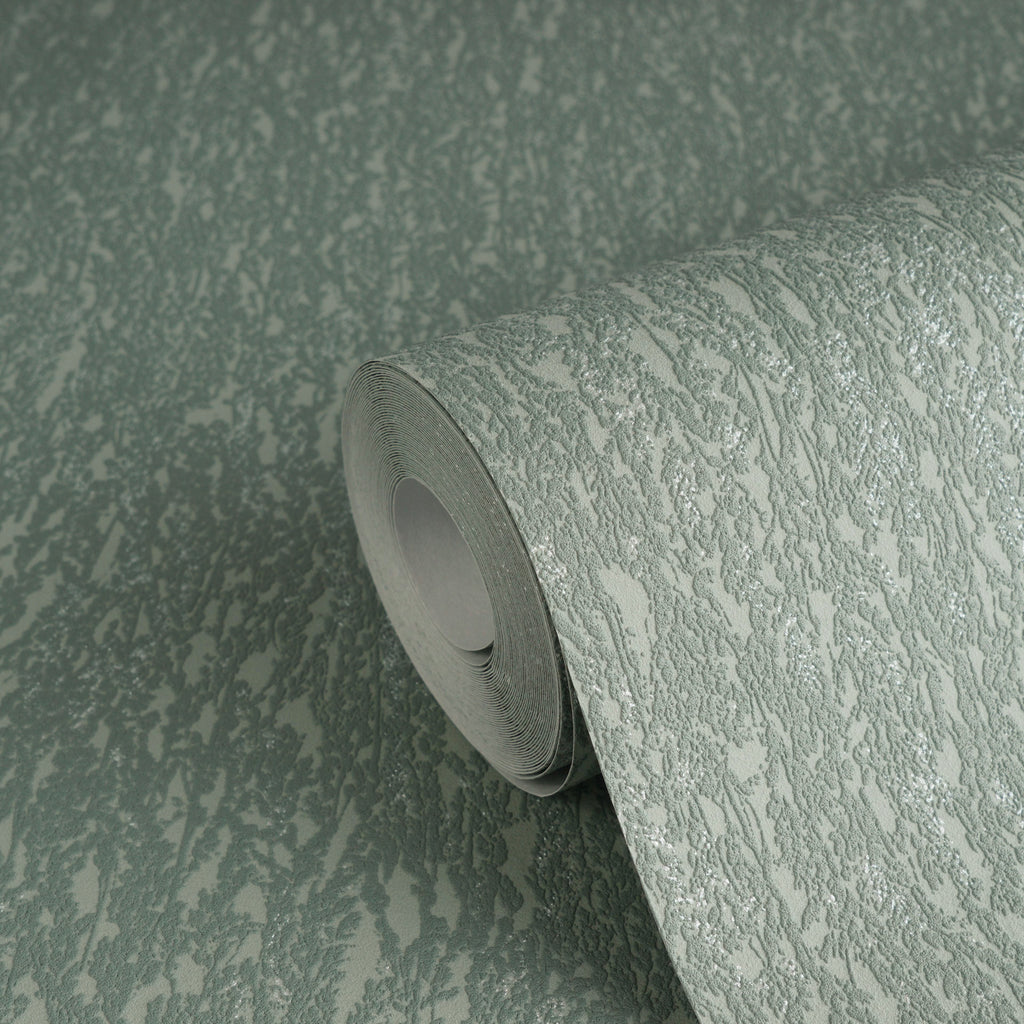 High-quality wallpaper from the Hygge III collection in green 