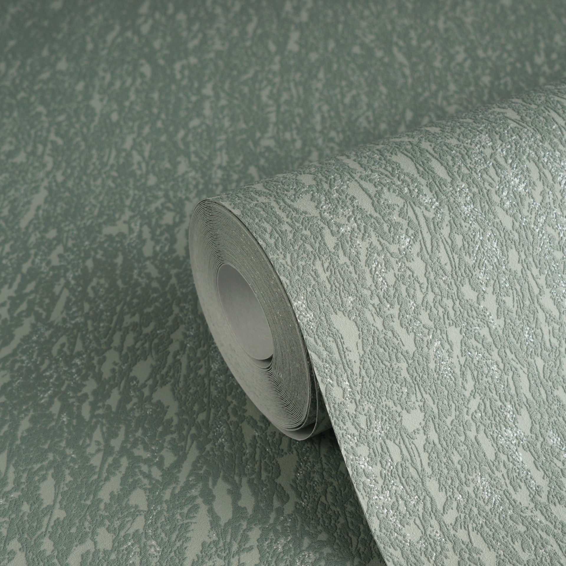High-quality wallpaper from the Hygge III collection in green 