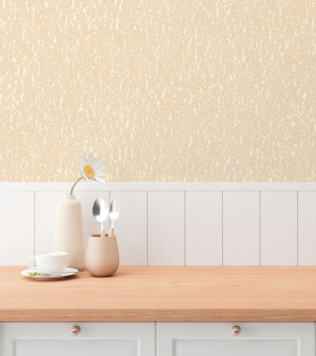 High-quality wallpaper from the Hygge III collection in beige 