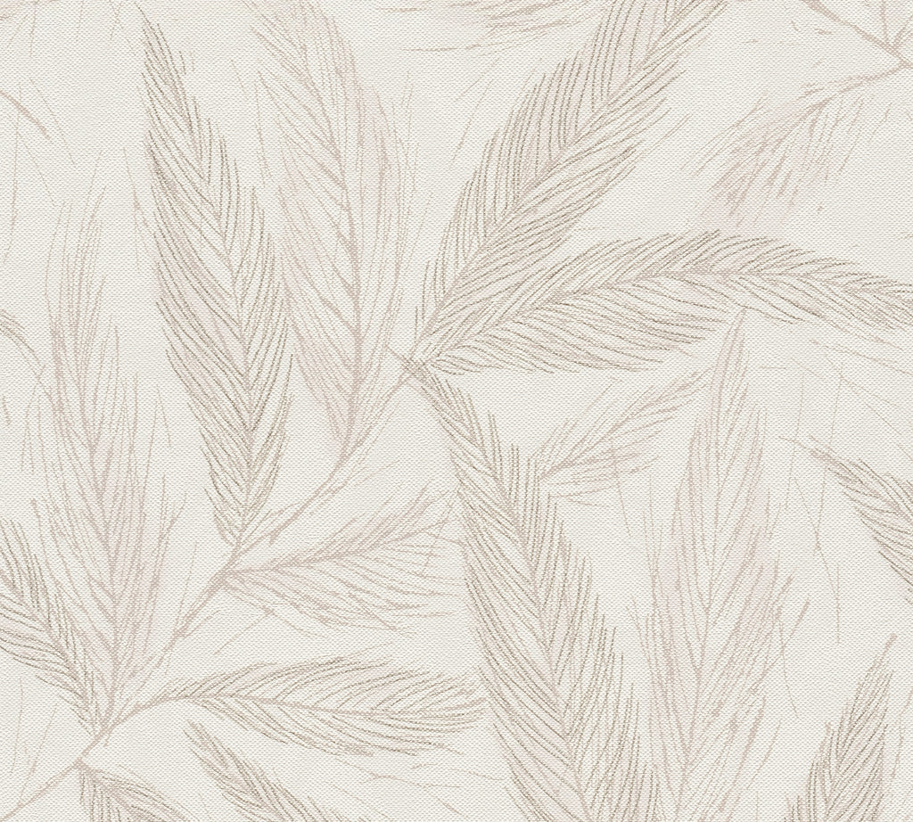 Hochwertige Vliestapete Beige Natur