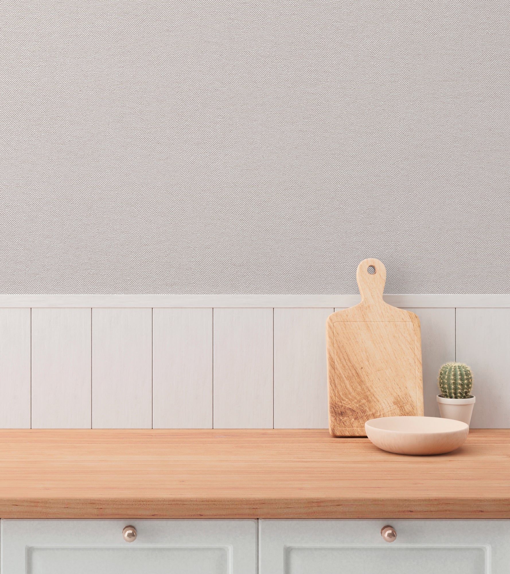 High-quality wallpaper from the Hygge III collection in grey 