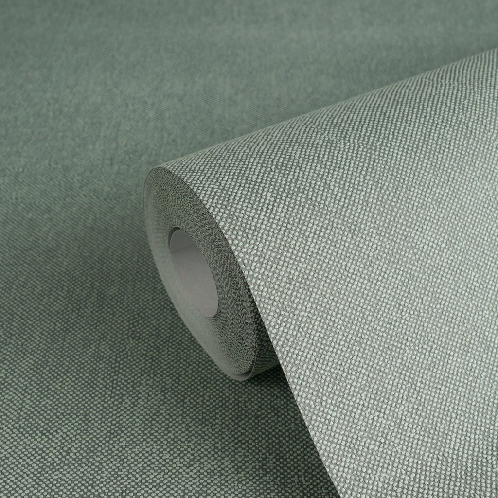 High-quality wallpaper from the Hygge III collection in green 