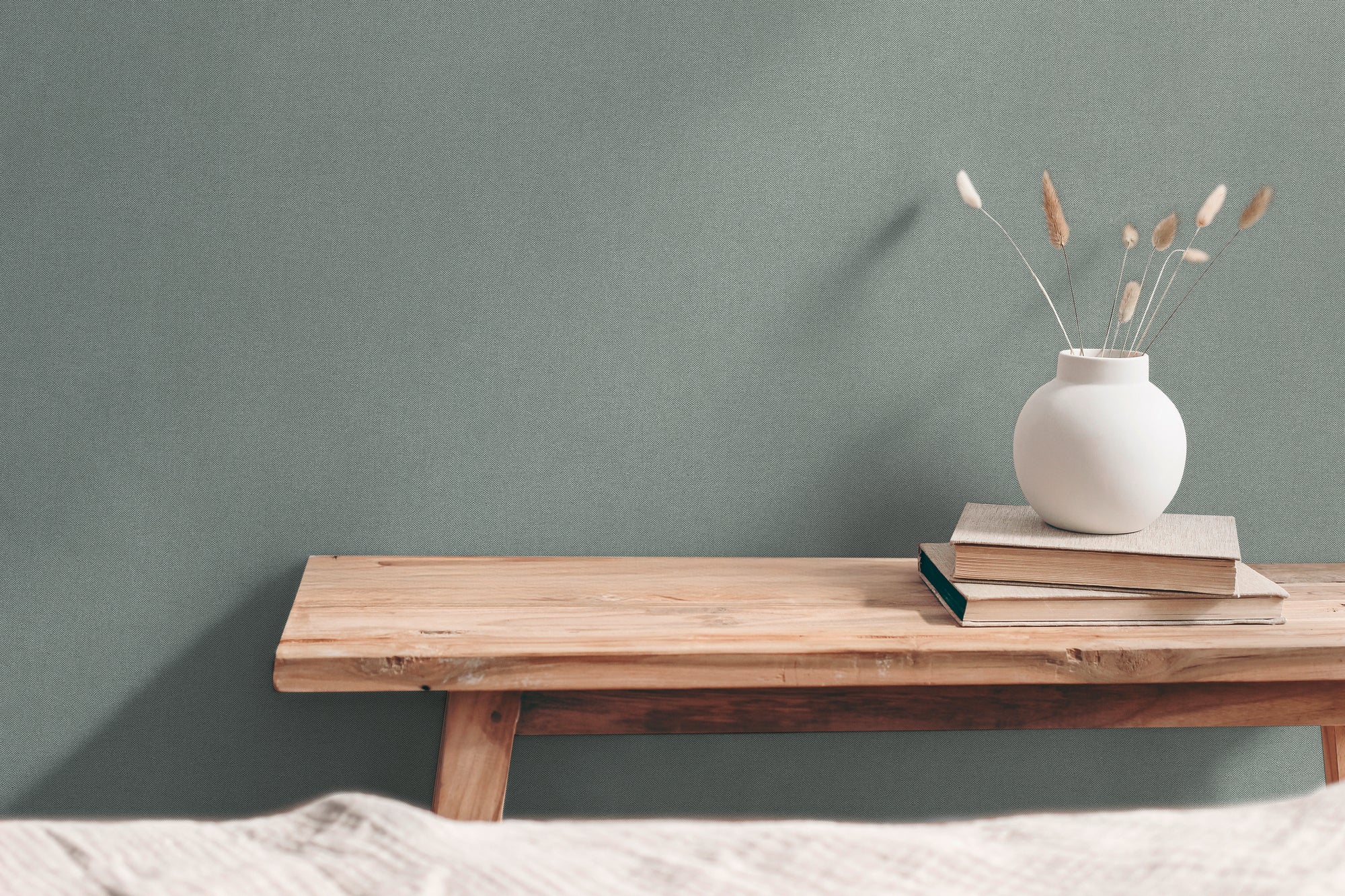 Hochwertige Tapete aus der Kollektion Hygge III in Grün