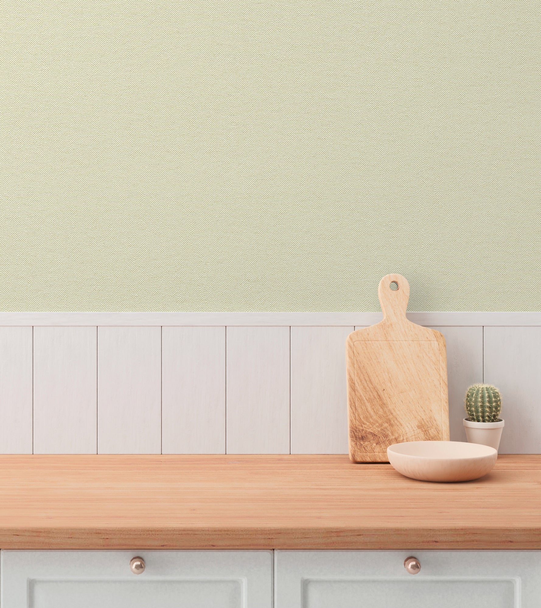 Hochwertige Tapete aus der Kollektion Hygge III in Grün