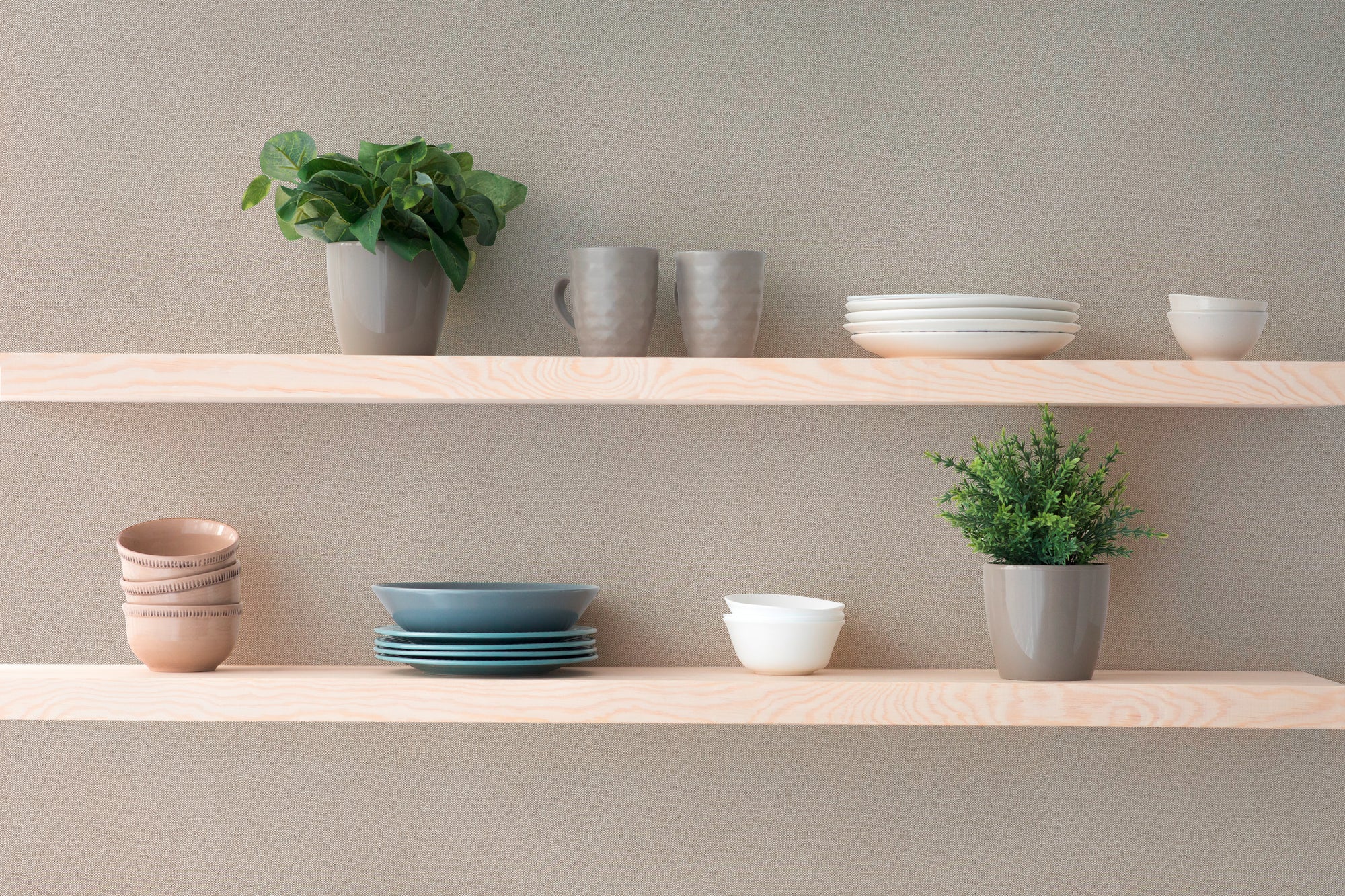 Hochwertige Tapete aus der Kollektion Hygge III in Braun