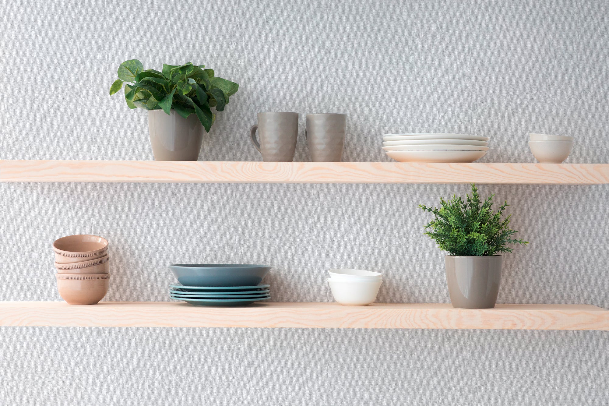 Hochwertige Tapete aus der Kollektion Hygge III in Grau